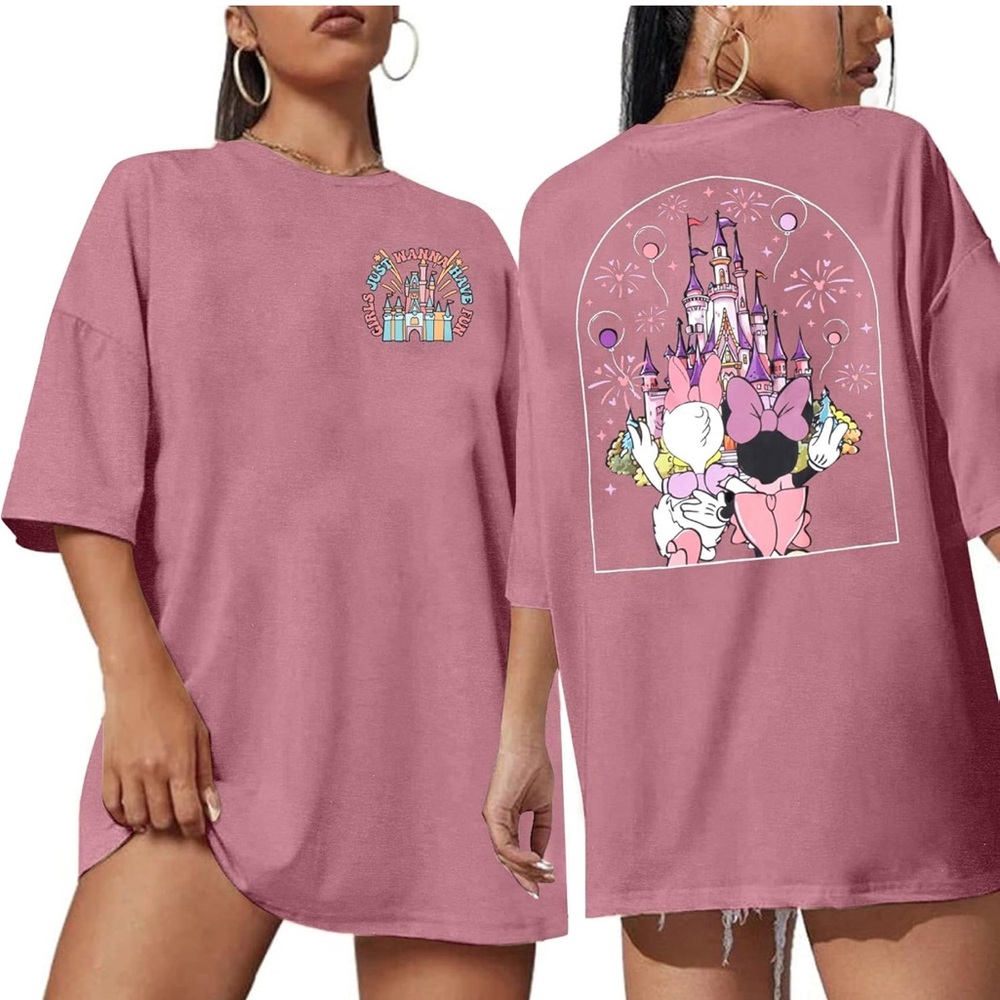 Oversized Disney tee